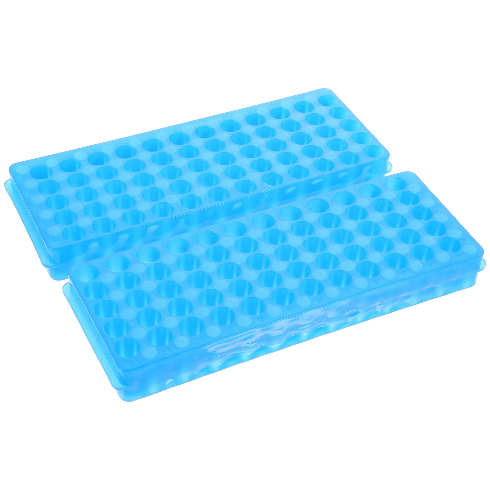 

2pcs Centrifuge Rack 05ml2ml Strong Sturdy Practical Useful Tube Storage Smooth Polished Neat Lightweight Easy