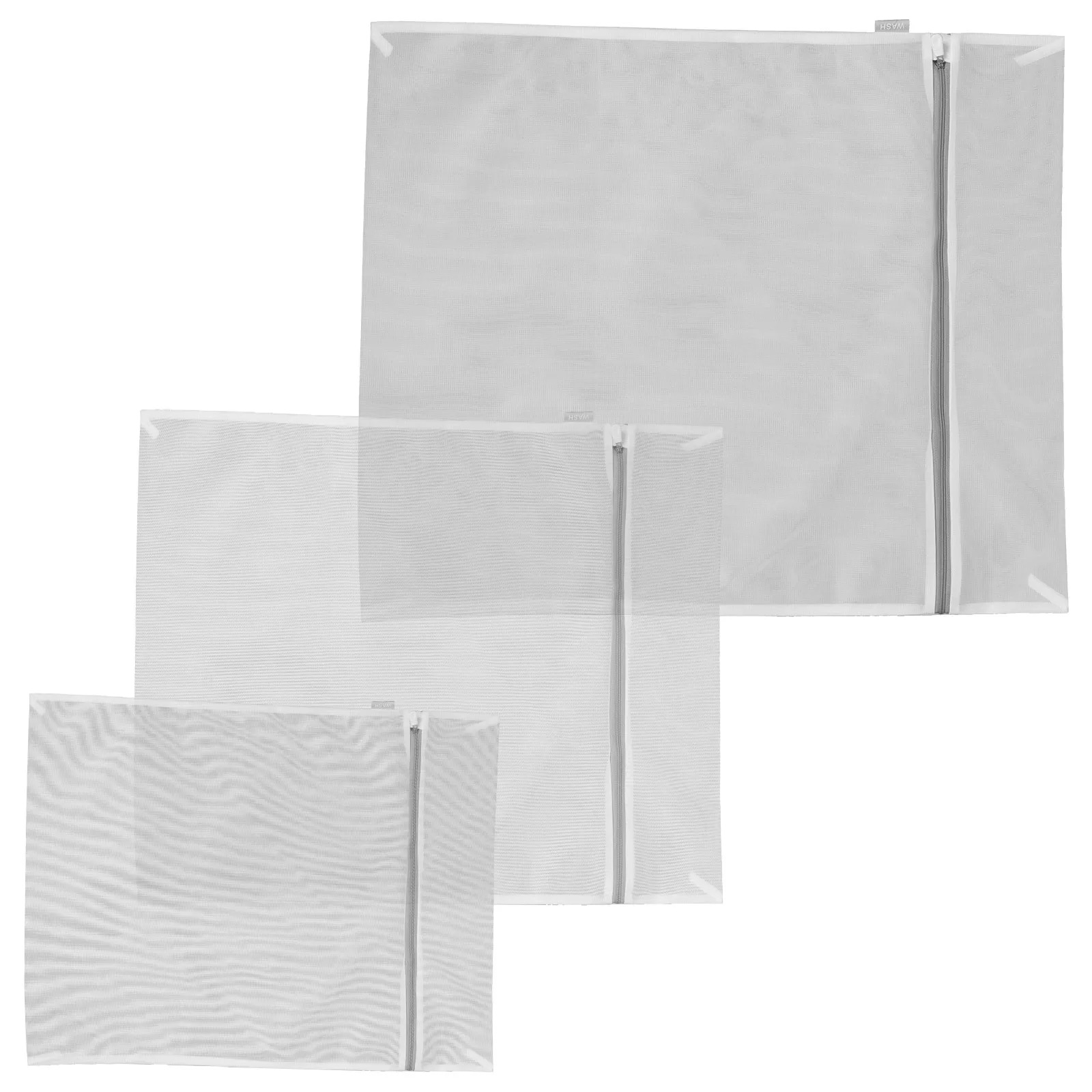 

3Pcs Mesh Laundry Bags for Delicate Clothes Washing Bra Underwear Protection Garment Bag with Zipper Closure