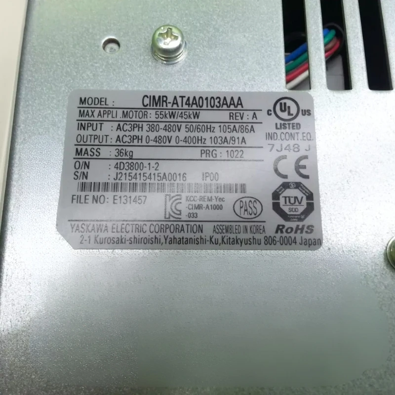 CIMR-AT4A0103AAA Yaskawa AC Drive Inverter Ready Stock Fast Shipping 1 Year Warranty
