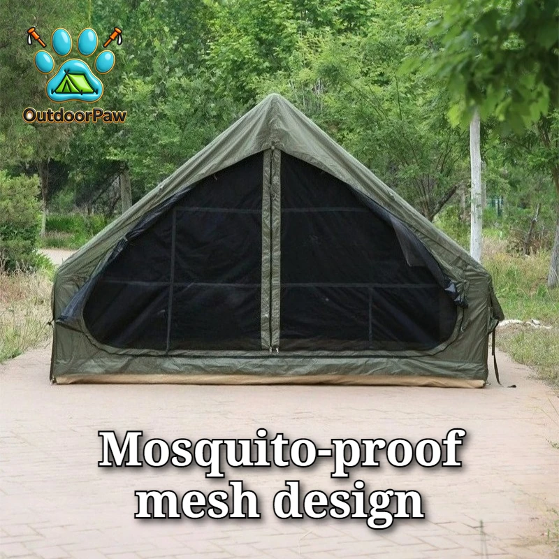 Outdoor Overnight Inflatable Tents Portable Folding Beach Rainproof Sunshade Camping Tent Picnic Windproof Camping Supplies