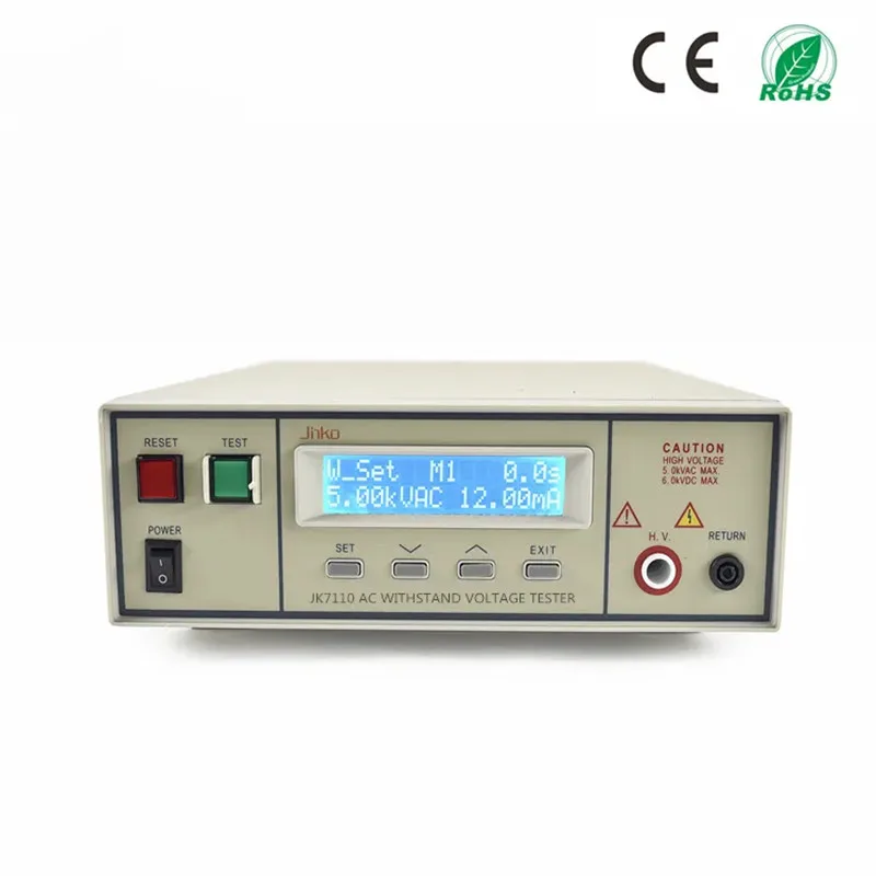 JK7110 High Efficiency Electrical Safety  Tester AC Withstanding Voltage Tester