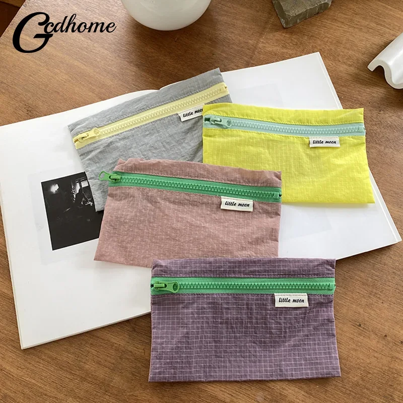 

Многофункциональный легкий чехол для карандаша для бровей, канцелярских товаров, ювелирных изделий, куполов и мелких смен, цвет макарон, для женщин