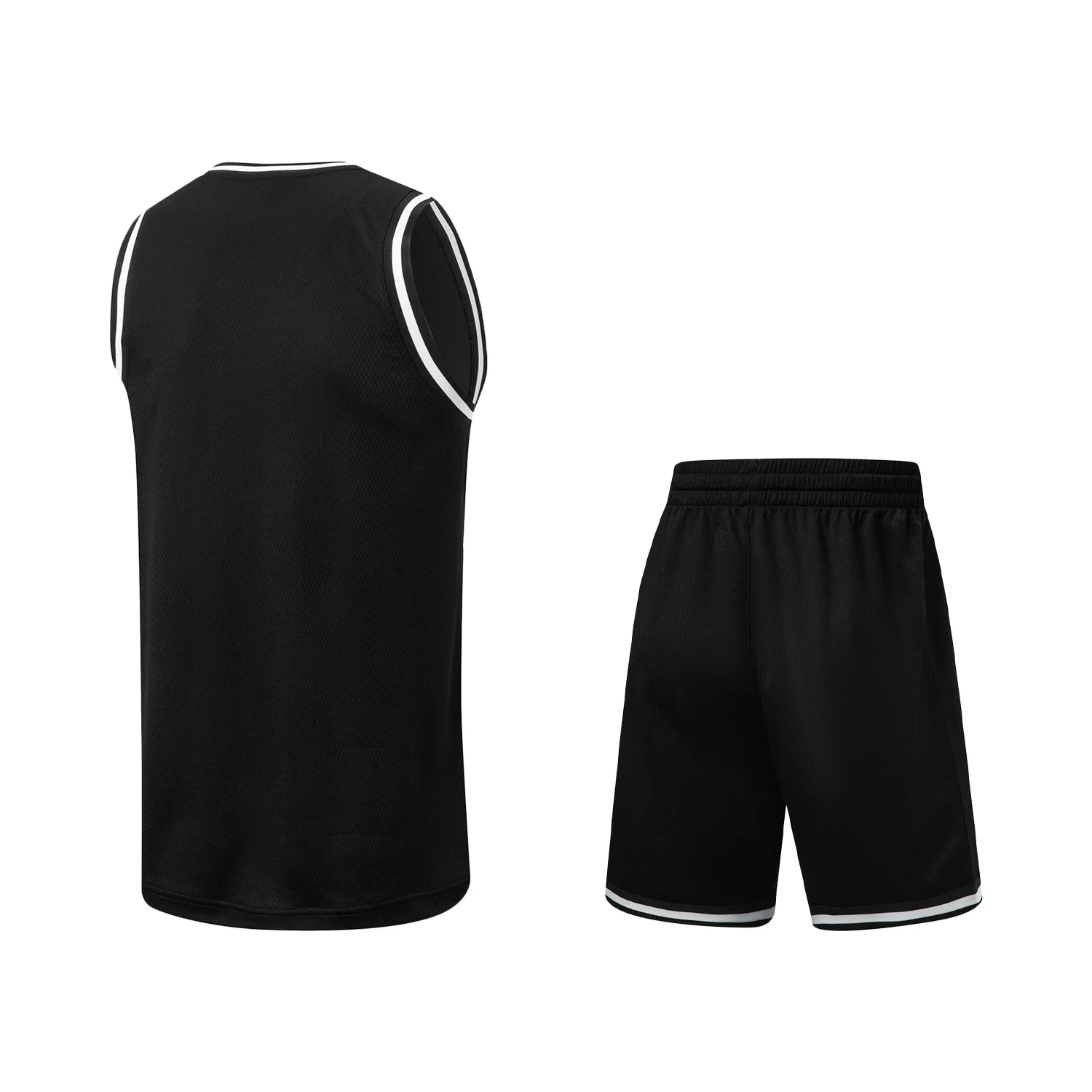 Li-Ning Men's CBA Basketball Game Set LN DRY Polyester Soft Breathable LiNing Professional Sport Sleeveless Top & Shorts AATW005 image 3