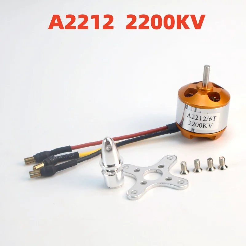 A2212 borstelloze outrunner-motor voor RC vliegtuigen vliegtuig multi-copter - meerdere KiloVolt-opties 930KV 1000KV 1400KV 2200KV 2700KV