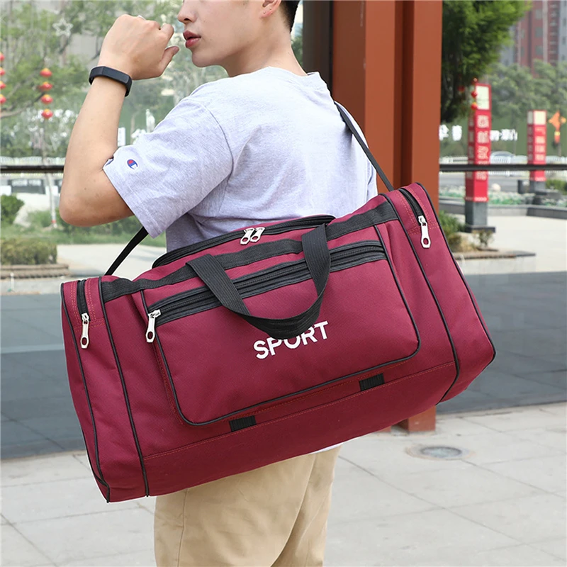 2023 Professional Oxford Sports Gym Bag Women Men For The Gym Fitness Training Shoulder Handbags Bag Yoga Bag Luggage