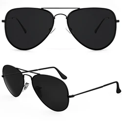 MAXJULI Polarized Aviator Fashion Sunglasses for Big Heads Men Women 8123
