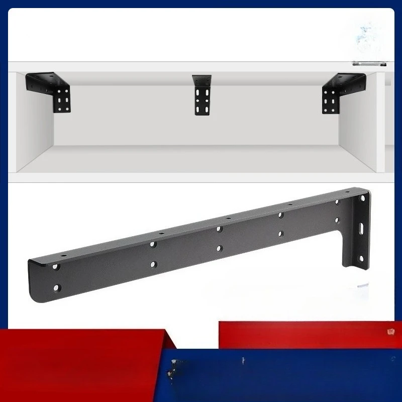 Spot wholesale suspended hanging code L-shaped bracket, heavy-duty suspended TV cabinet bracket hanging code,