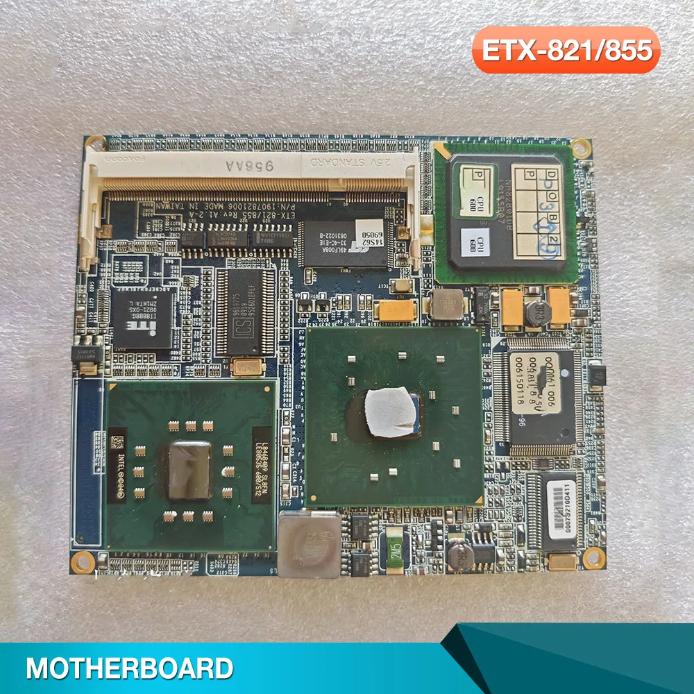 

ETX-821/855 Rev: A1.2-A Industrial Equipment Motherboard 1907821006