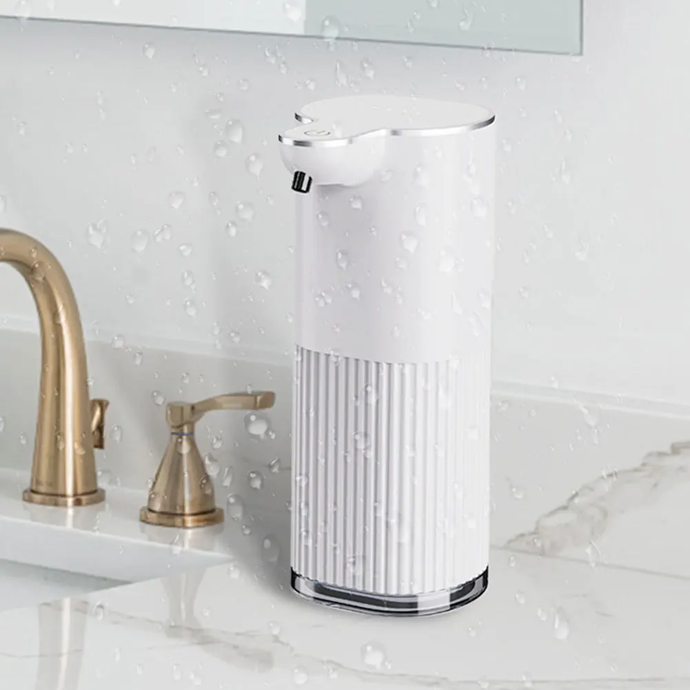 

Automatic Soap Dispenser Wall Mount Liquid Soap Pump Dispenser 4 Levels Adjustable Hand Sanitizer Dispenser for Bathroom Kitchen