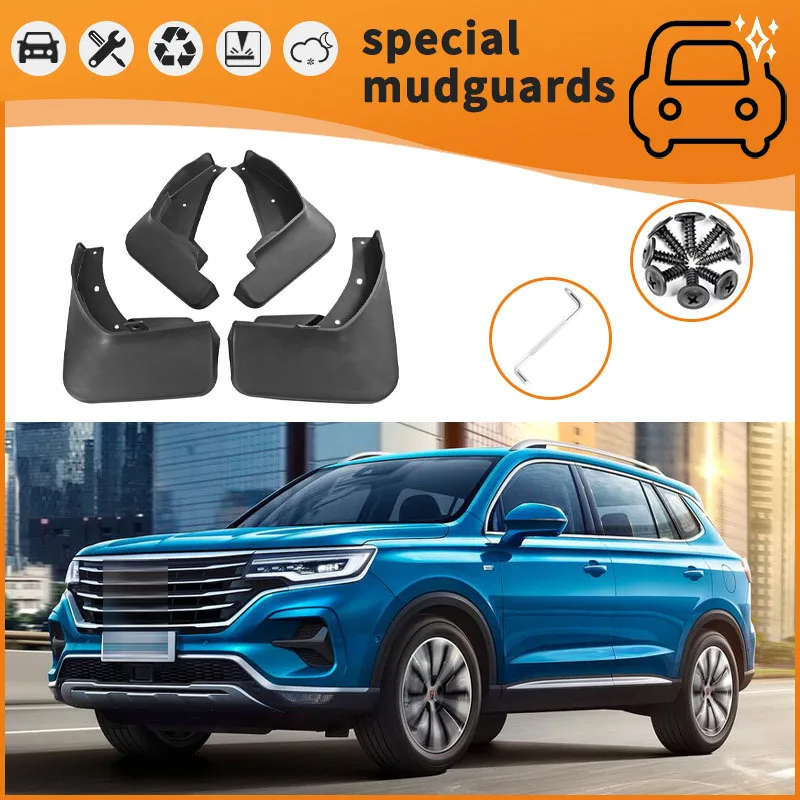 

For 16-23 models Roewe RX5 RX5PLUS MAX Mudguards Fender Mudflaps Front Rear Flares Splash Guards Cover Car Accessorie