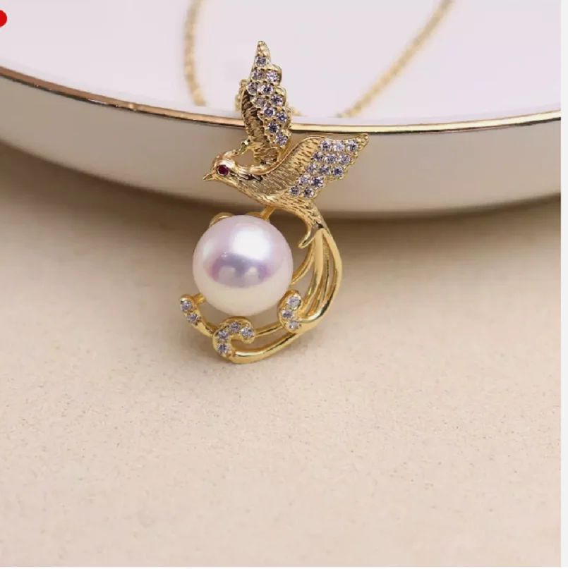 

Ювелирные изделия ГОРЯЧИЙ АААА 8-9 ММ ЮЖНЫЙ МОРЕ НАТУРАЛЬНЫЙ БЕЛЫЙ КУЛОН С ЖЕМЧУГОМ