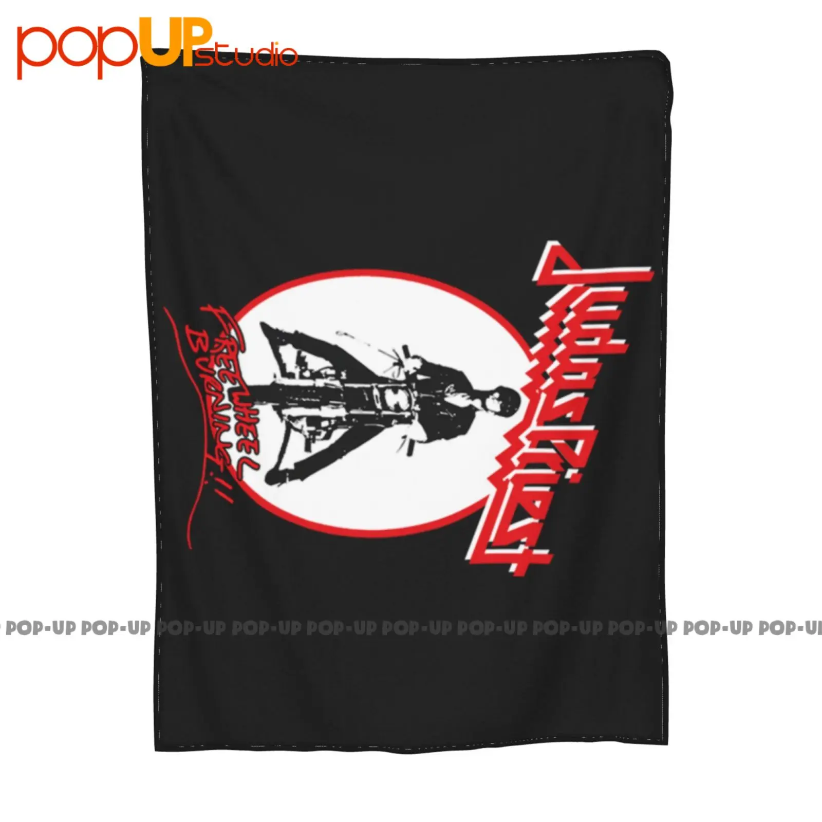 Judas Priest 1984 Tour Concert Free Wheel Burning Medium Rock Band Ultra-Soft Blanket Quilt Winter Sofa Cover Bed Covers
