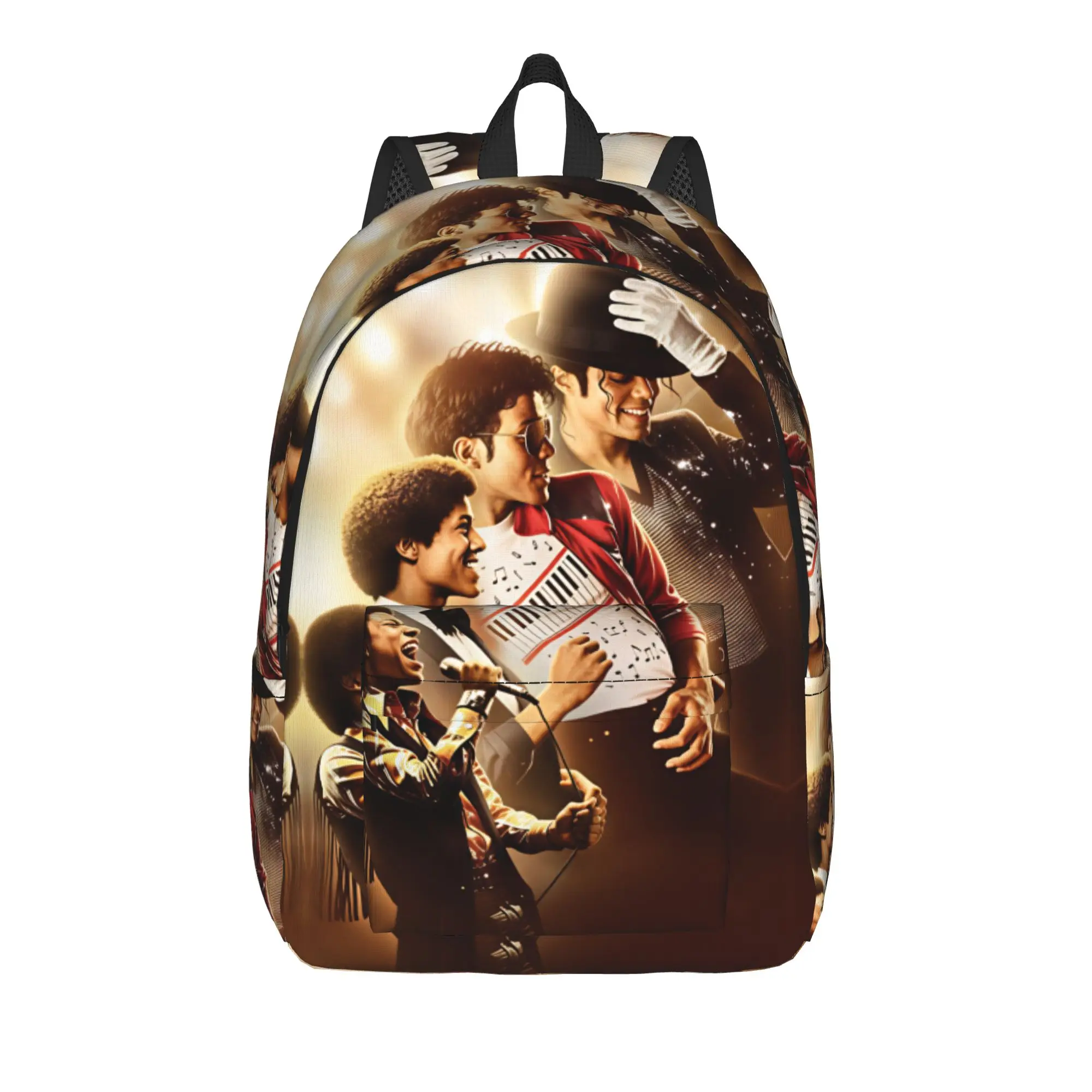 M-Michael Jacksons Backpack  Modern Backpacks Teen Travel Large High School Bags Designer Rucksack