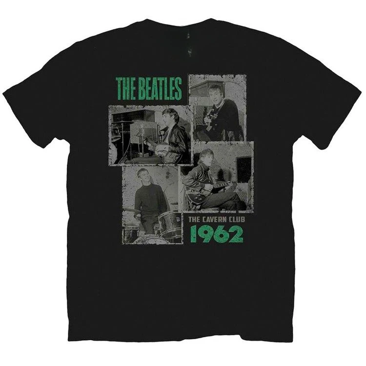 The Beatles 1962 The Cavern Club Casual T-shirt Men's and Women's Luxury Band Brand