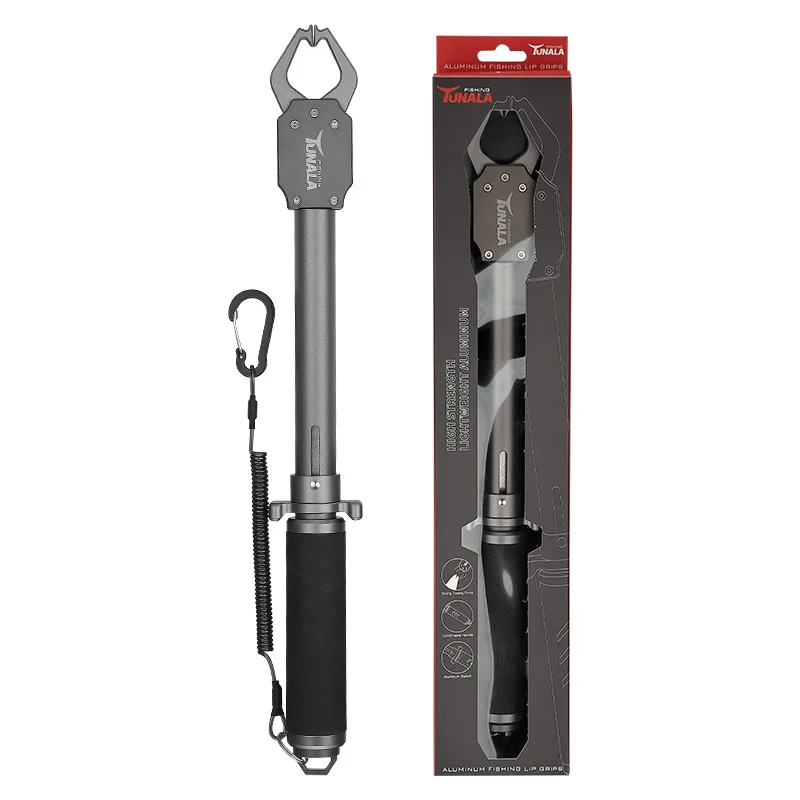 ロータリーベルトスケール魚制御装置拡張クリップ魚プッシュアルミ合金制御リフト魚口プライヤー漁具