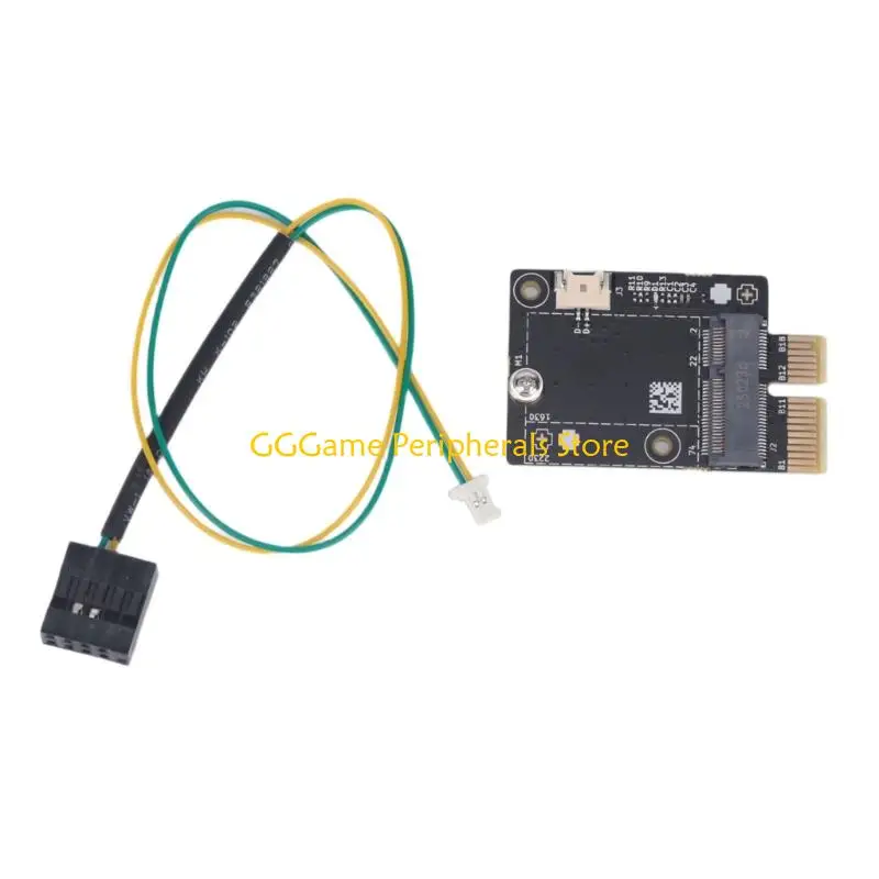 U55B PCIE M.2 Adapter For Desktop Wireless Card Ax210 Ax200 Mini Metal Board