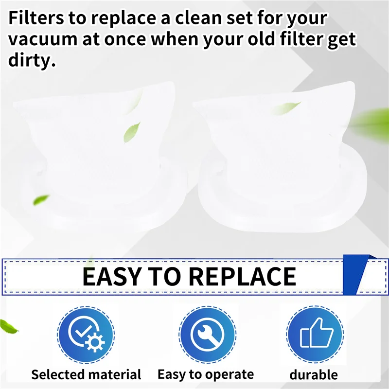 A24P HNVCF10 Filters For Black And Decker HNVC220B, HNVC215B, HNVC215B10, HNVC215B12AEV, HNV215B12, HNVC115B22, HNVC115J