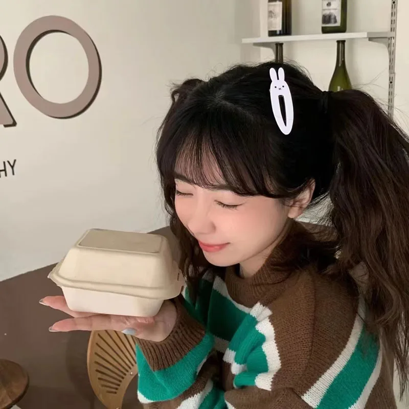 Kawaii لطيف ميفي دبوس الشعر بطة فاتورة كليب الجانب مشبك شعر موضة تنوعا لطيف فتاة بطاقة الشعر ماكياج هدية للأطفال #4