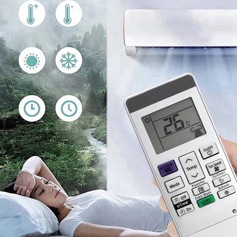 Замените Φ A/C Пульт дистанционного управления для Hitachi RAR-MOA6 Кондиционер