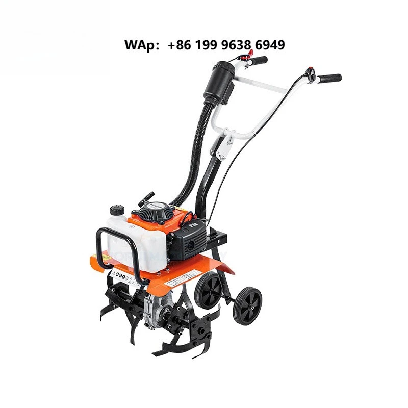 Land Cultivation Weeding Ridging Furrow Making Multifunctional Rotary Tiller Machine for Crop Planting and Soil Preparation