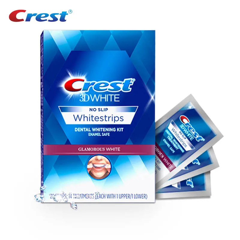 5/7/10/Zakje Crest 3d Glamoureuze Tand Witstrips Tanden Whitening Kit Goede Effecten Witte Tanden Whitening Strips Mondverzorging