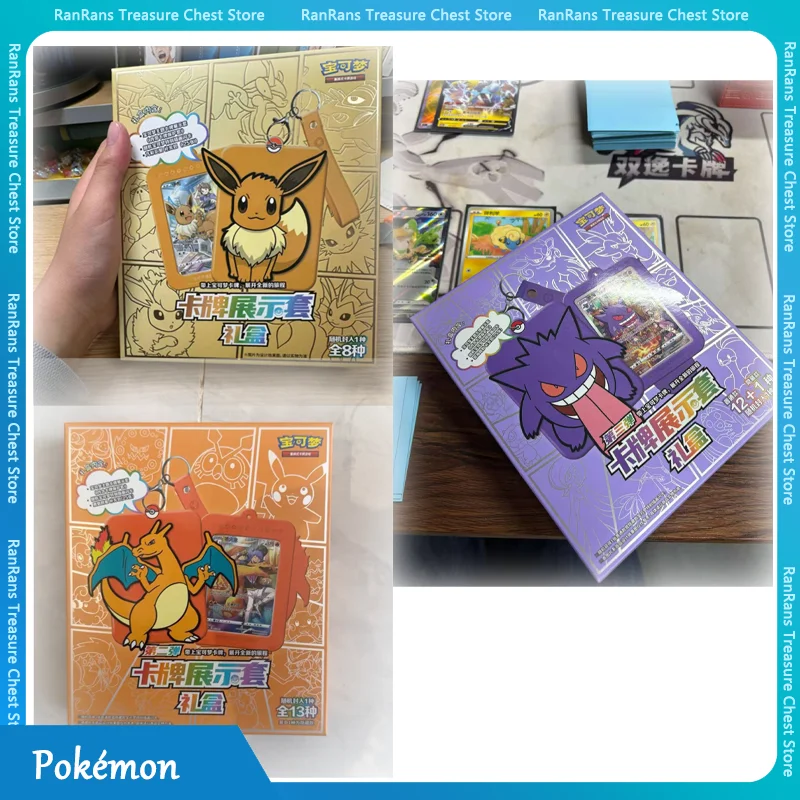 Новые 5 шт. торговые карты Ptcg Eevee, игрушки, набор дисплеев, загадочная коробка, коллекционная карта, упрощенная китайская версия, подарок, аниме-карты, игрушки
