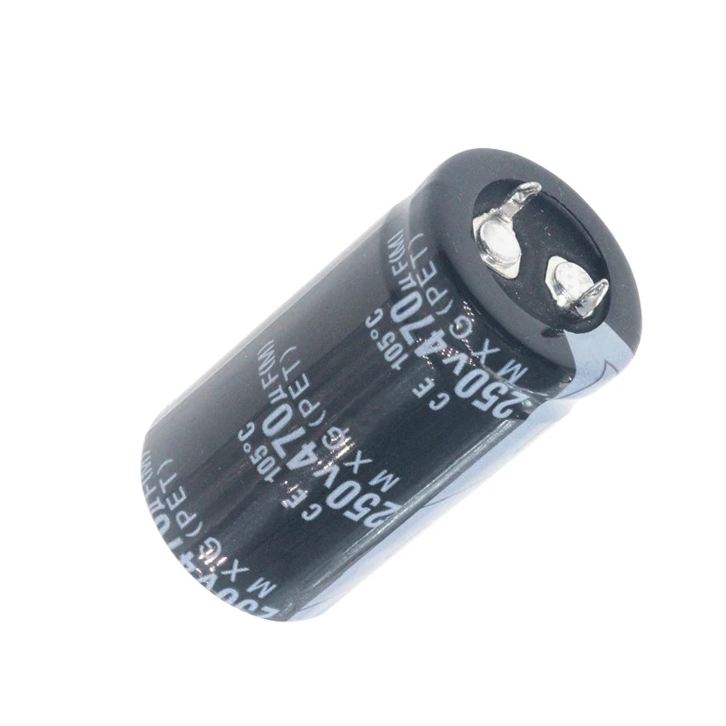 250V470uf Objętość 25x35mm Aluminiowy kondensator elektrolityczny 470uf250v 250vdc 250wv 470mf 470MFD 470uf(M) 250v 470uf 680uf 1000uf