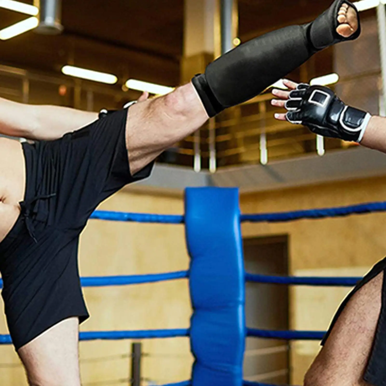 

Защита голени для боевых искусств, защита ног для кикбоксинга, мягкие щитки для голени и подъема, защита от подъема, тренировочная защита для спарринга