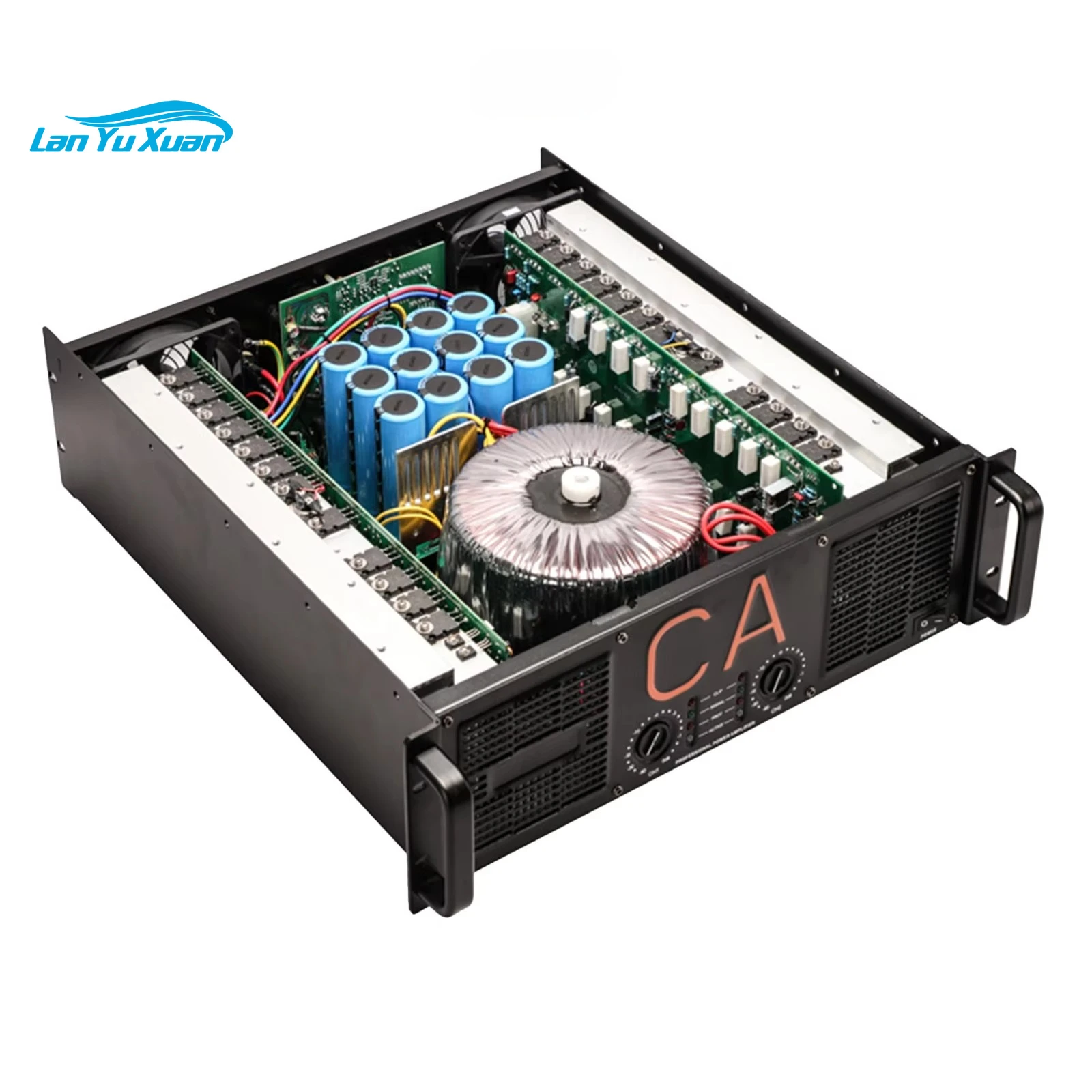 

CA+ CA2 CA4 CA9 CA12 CA18 CA20 CA30 CA50 CA60 CA68 CA100 CA120 Series Power Amplifier Board 2 Channel Audio High DJ Amplifier