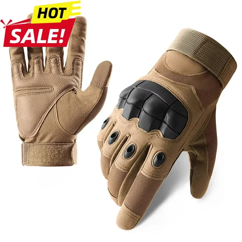 New Hunting Gloves Outdoor Sport Glove Fitness Gloves Body Building Training Sports Exercise Cycling Glove Shockproof Motorcycle