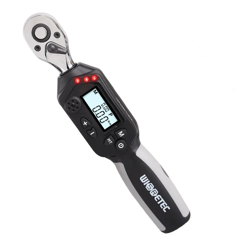 High Exactness Precision Mini 1/4 3/8 1/2 Adjustable Ratchet Wrench 0.3-100Nm Digital Display Torque Wrench Spanners Handle Tool