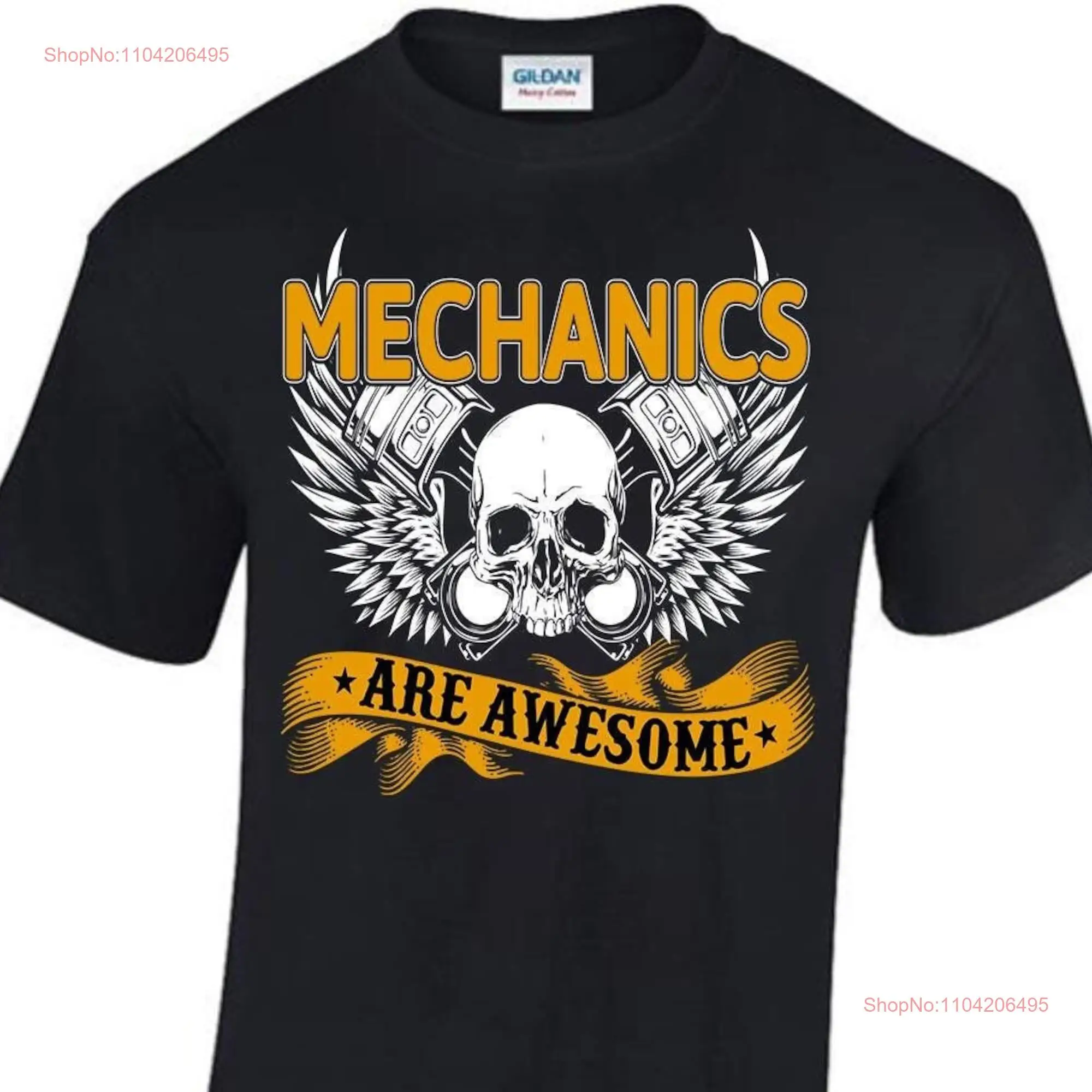 Mechanics Are Awesome T shirt Black White Red Purple Green Navy Grey S M L XL XXL 3XL 4XL 5XL long or short sleeves