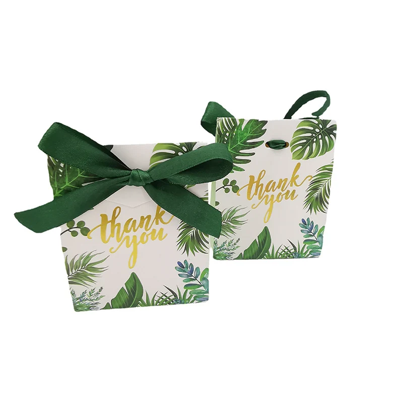 10/20Pcs Baby Dusche Cartoon Süßigkeiten Geschenk Box Mit Band Elefanten Baby Kinderwagen Geburtstag Gunsten Geschenk Verpackung box Baby Souvenirs – Detail 6