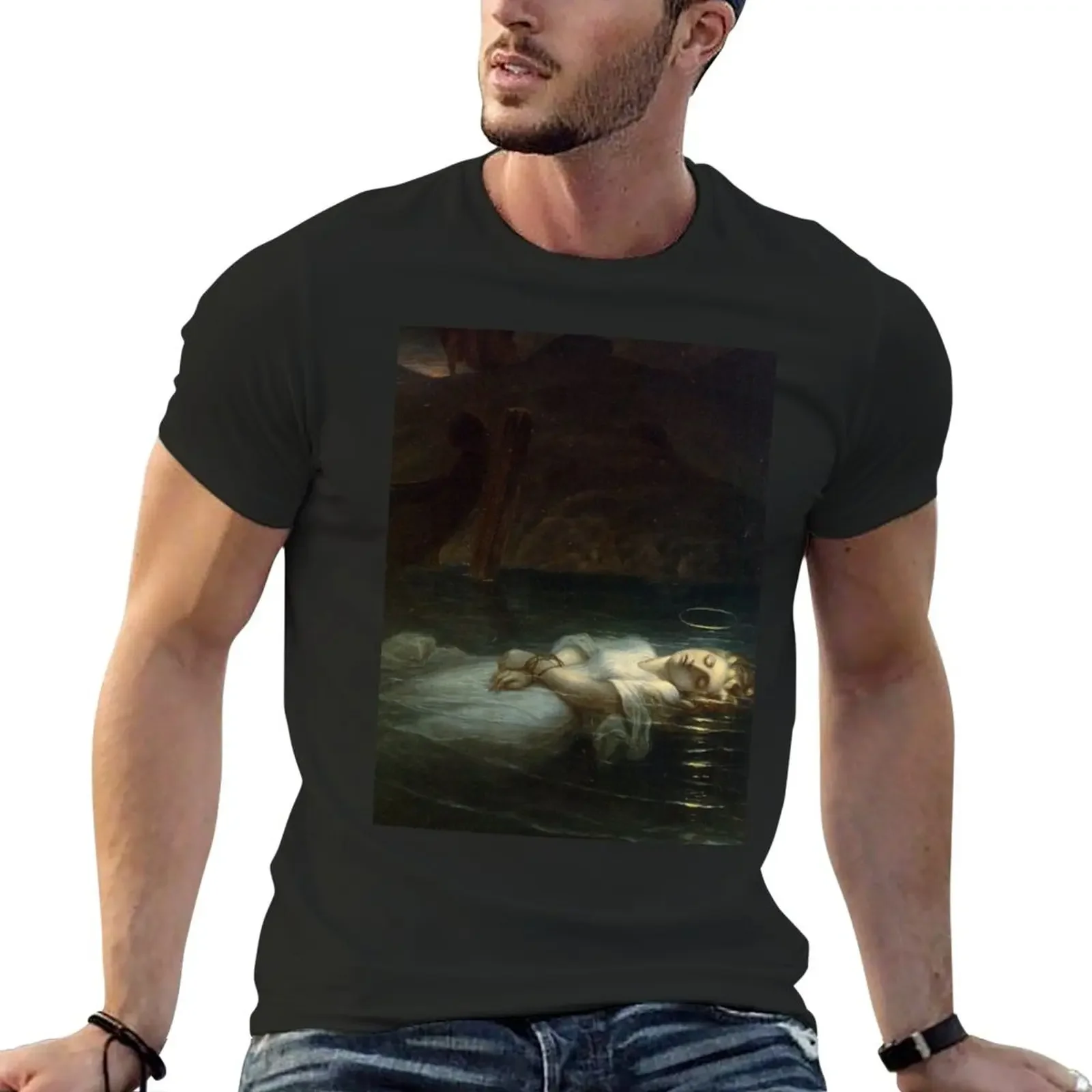 The Young Martyr, by Paul Delaroche T-Shirt hippie clothes kawaii clothes clothes for men