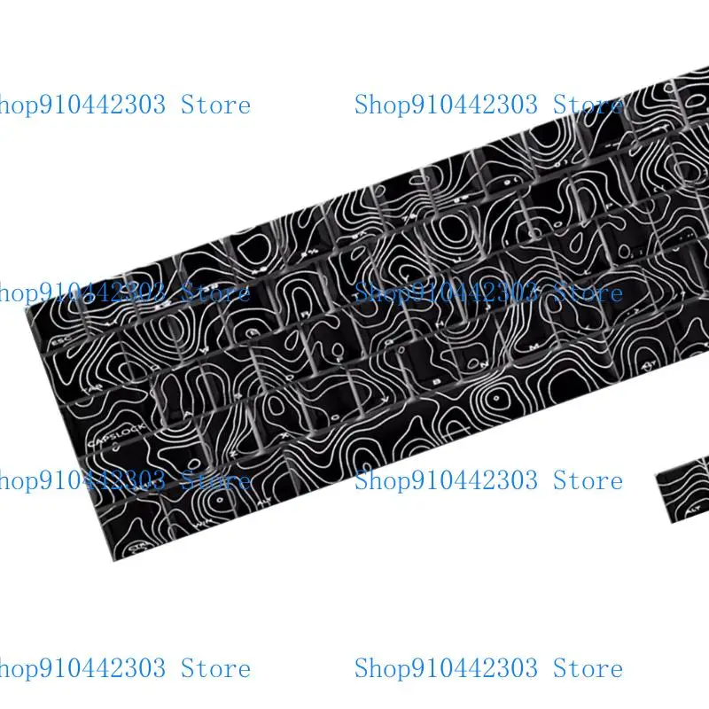 L4MD 64/74Key Keycaps Contour3.0 KeyCap Seitdruck Backbeleuchtungstaste für 60 Tastaturen – Detail 3