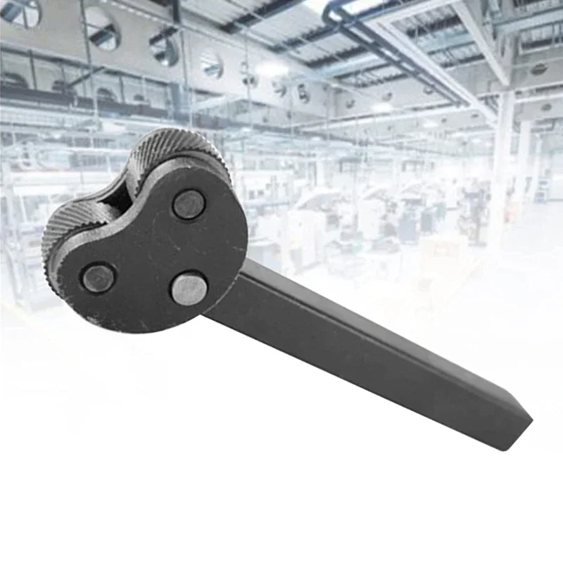 Piano cottura portatile zigrinatura zigrinatura strumento tornio taglierina tornio CNC taglierina per goffratura a rete ruota per goffratura dritta doppio rotolamento