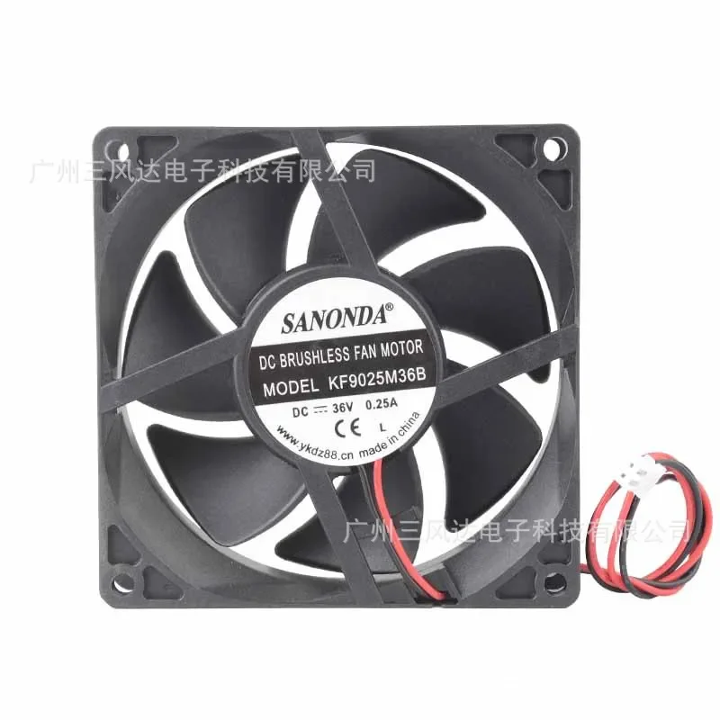 AR Power Amplifier 9025 for 36V 0.25A High-Speed Silent Large Air Volume Cooling Fan with Light Beam Effect