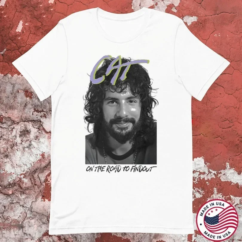 Cat Stevens On The Road To Findout 2025 Tour T-shirt S to 5XL 2F1233