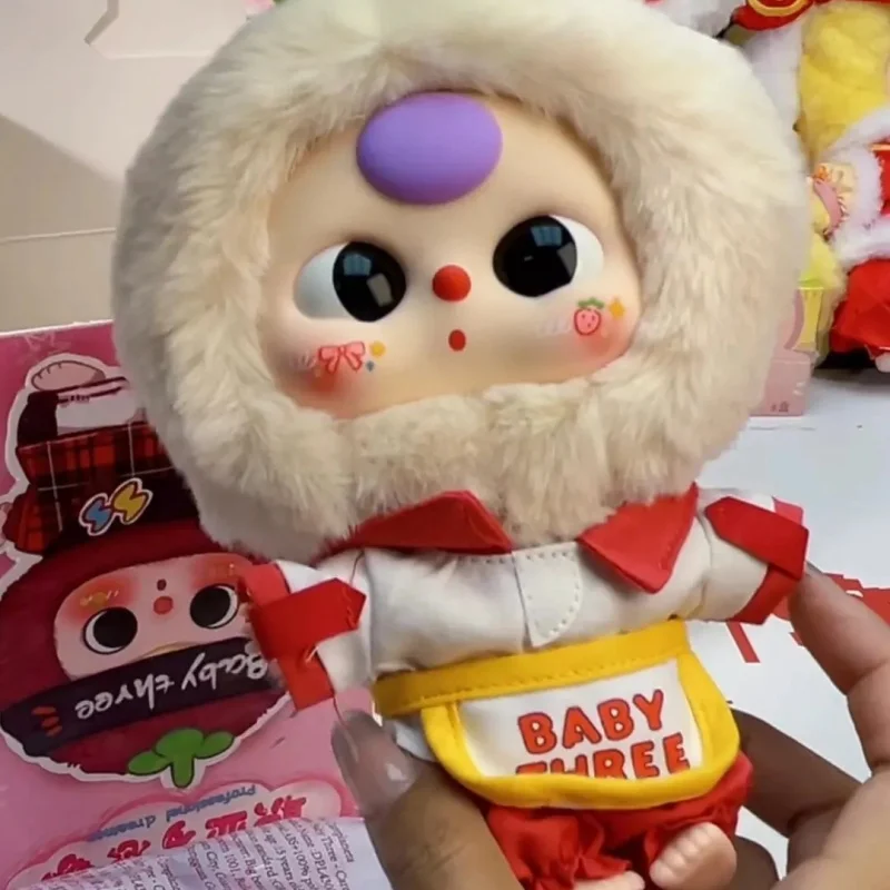 Genuine Baby Three Professional Dreamer Series Plush Blind Box Trendy Toys Key Chain Cute Plush Doll Figure Collect Gift