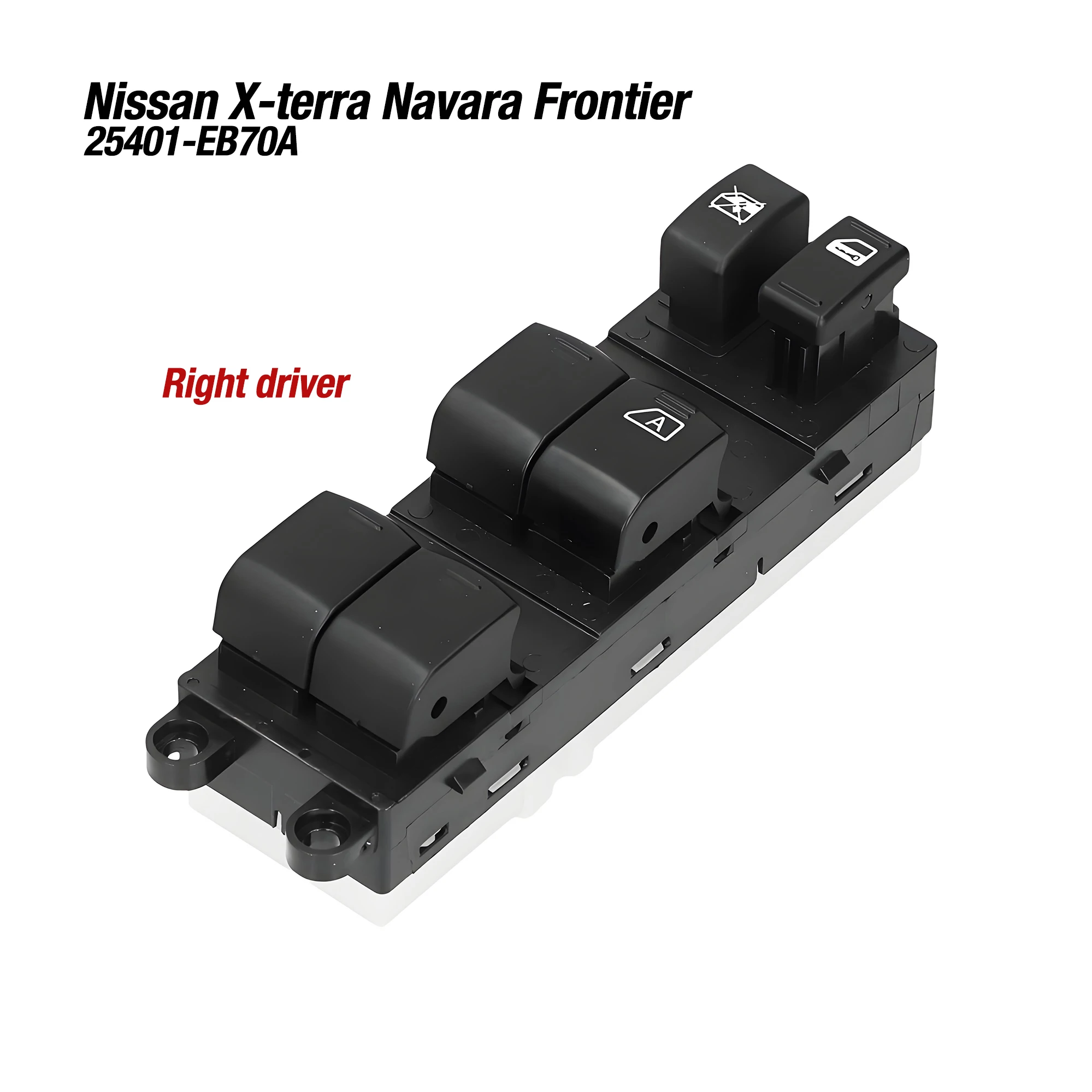 

25401-EB70A 25401EB70A для Nissan Frontier Xterra Terrano 2005-2008, кнопка переключения управления стеклоподъемником правой водителя