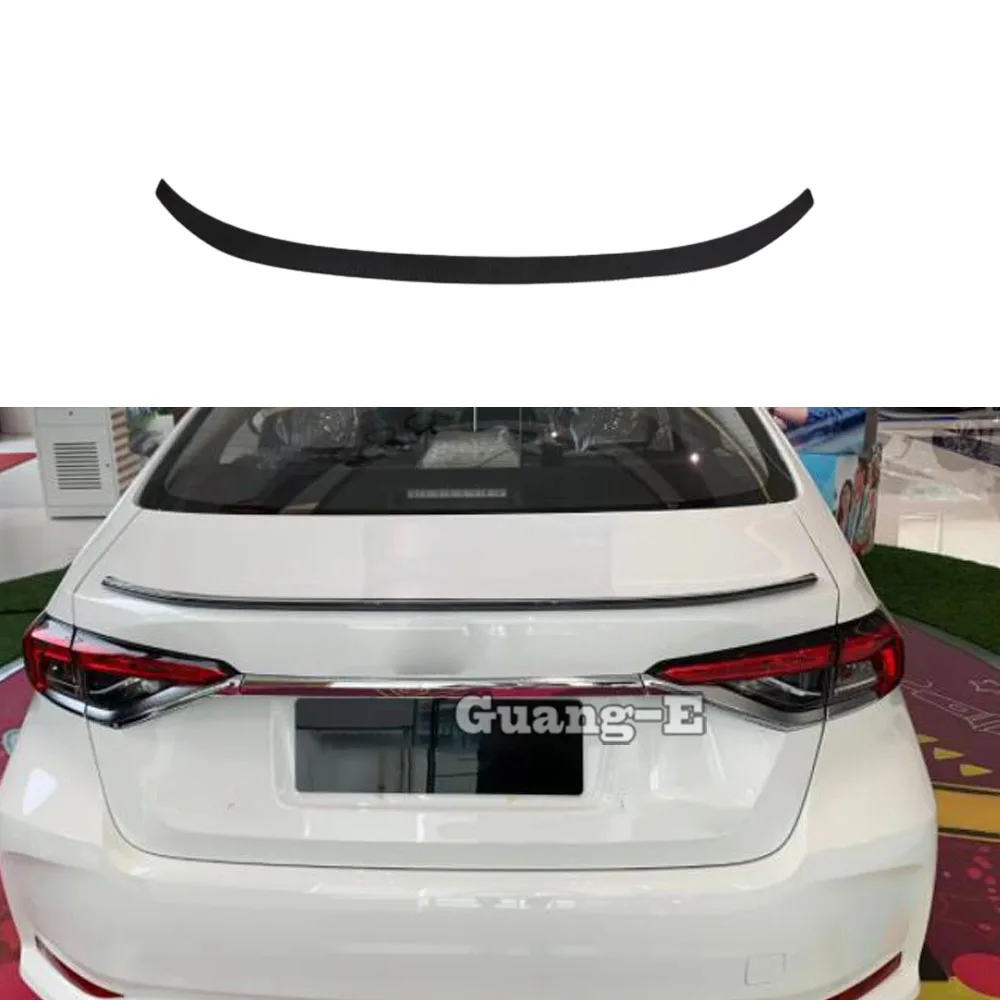

Задний спойлер багажника, накладка на крыло для Toyota Corolla Altis 2019 2020 2021 2022, автомобильные аксессуары, внешнее украшение из углеродного волокна