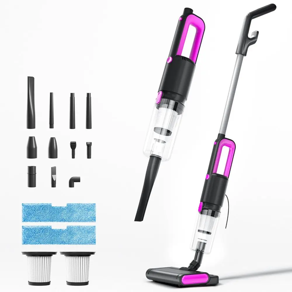 

Vacuum Cleaner Black Rose Red