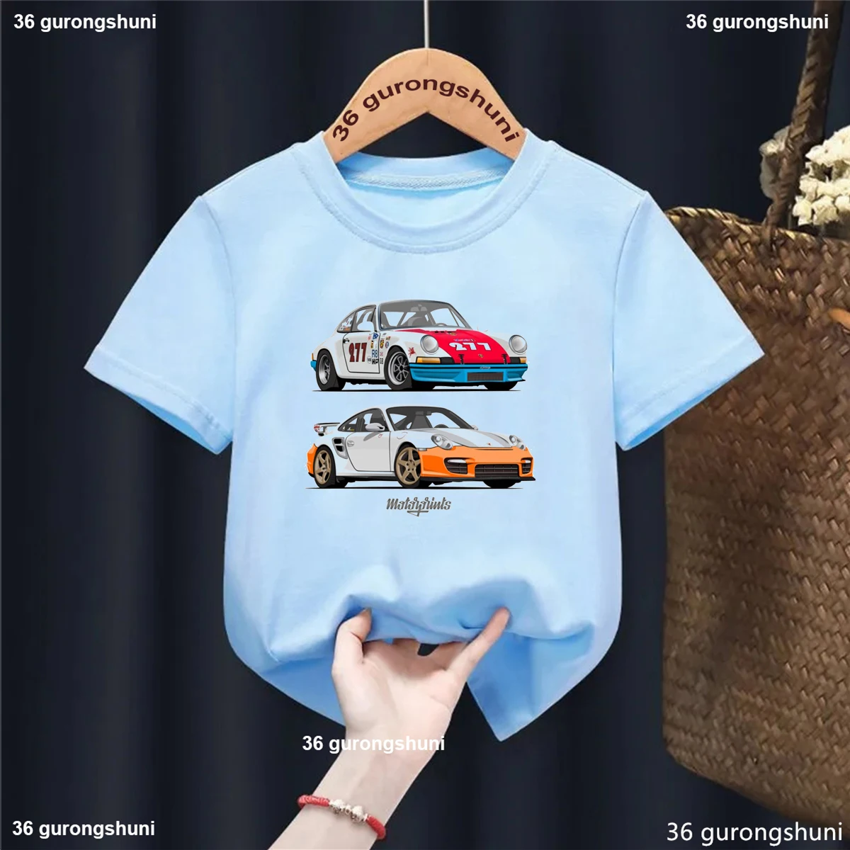 New Arrival Boys T Shirt Funny Car Cartoon Print Kids Clothes Summer Casual Hip Hop Boys T-Shirt High Quality Short Sleeve Tops