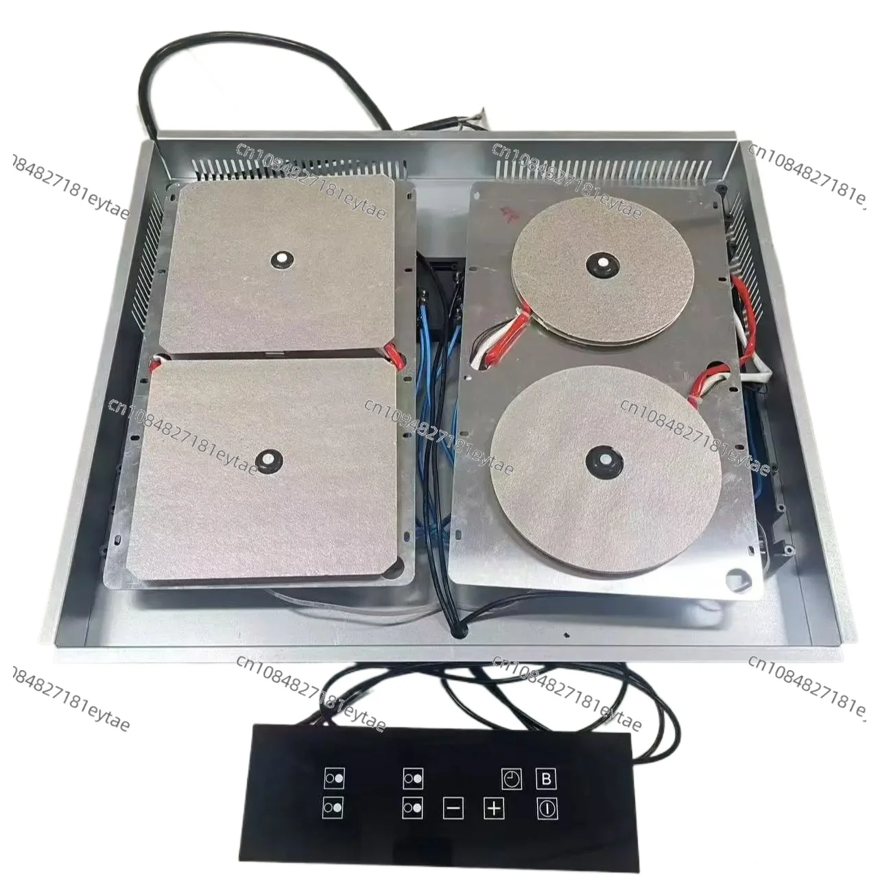 Hidden Induction Cooktop, Invisible Built-in Herd Magnetic Under-Granite Ceramic Stove Hob, Commercial Cooker