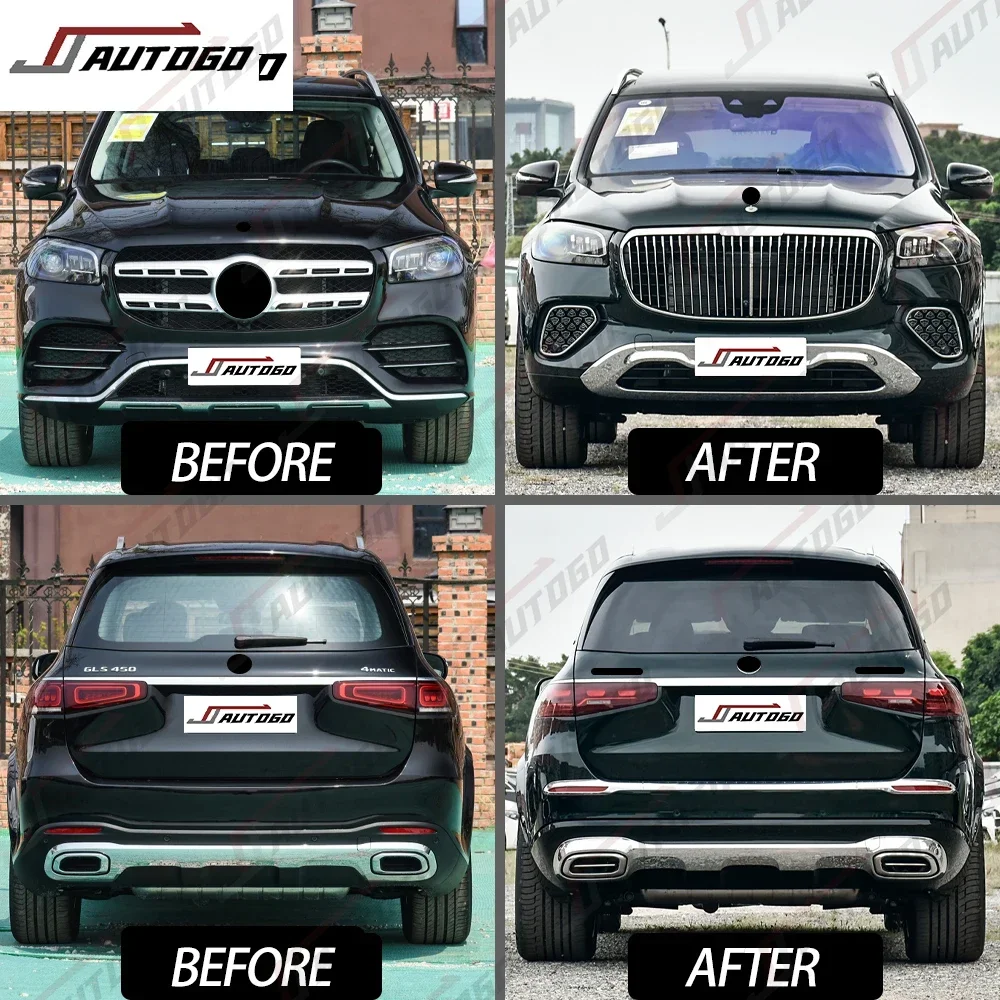 Auto Modification Conversion Facelift Refit retrofit Old  New Body Kit For Benz X167 GLS 2020-2024 Upgrade  2024 Maybachs