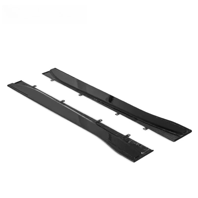 Paktechz Dry Carbon Fiber Parts Bodykit Side Skirt Trims for Aston Martin DB11