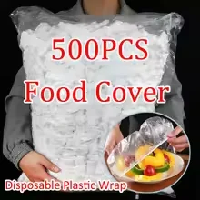 100-1000pcs Disposable Fruits Elastic Cover Food Fresh-keeping Wrap Bags Plastic Bag Kitchen Fridge Storage Organizer Cling Film