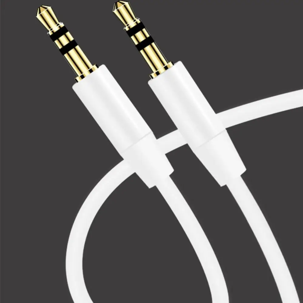 Tinned Copper Jack Audio Extension Cable 3.5mm Colorful 3.5 Mm Jacks Speaker Wire Gold Plated PVC AUX Cable Audio Cable MP3