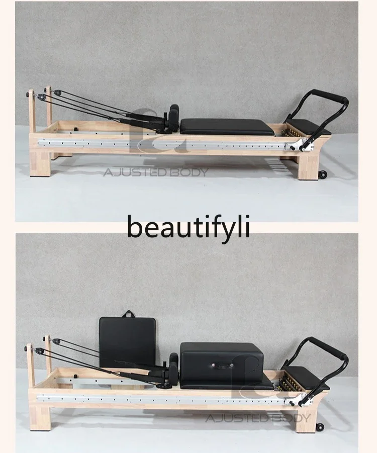 

x Pilates Core Bed Oak Full Track Personal Training Yoga Room Gym Training Equipment