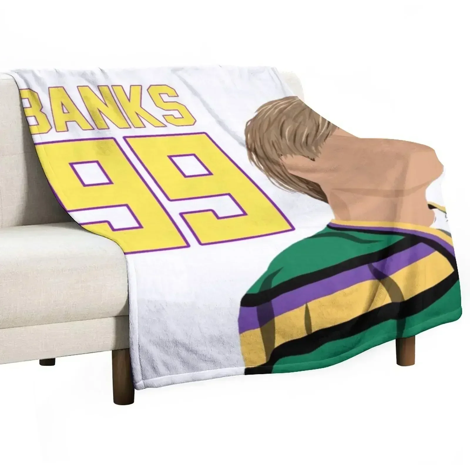 

Adam Banks Throw Blanket Hairys Cute Plaid Blankets